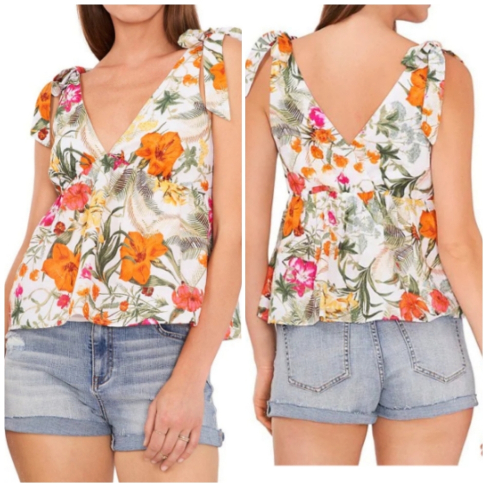 CHELSEA & VIOLET FLORAL TOP